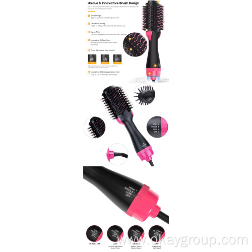 volumizer Hot air brush hair dryer Brush